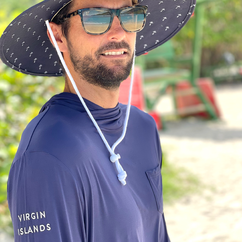 Burgee Co. Hooded Bamboo Sunshirt - Freedive