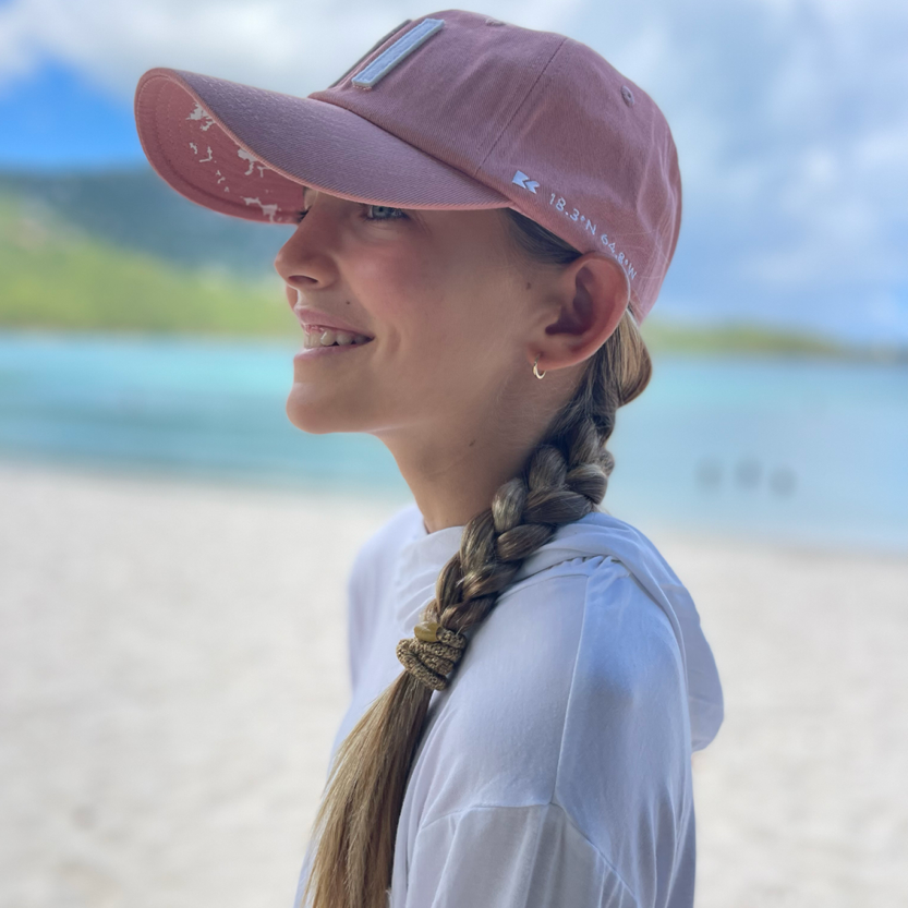 VI Cotton Dad Hat - Pink