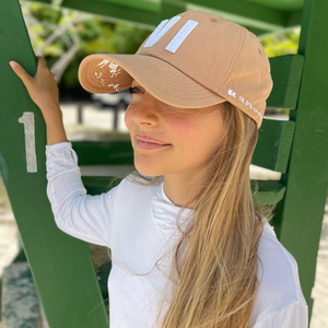 VI Cotton Dad Hat - Dark Khaki