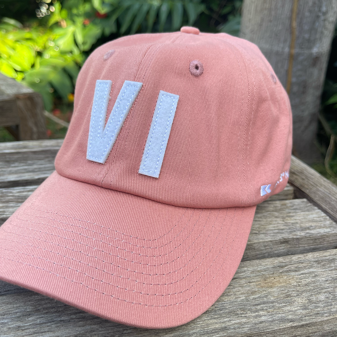 VI Cotton Dad Hat - Pink