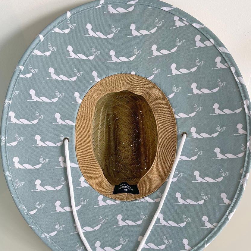 Burgee Co. Women's Lifeguard Hat - Aqua Mermaid