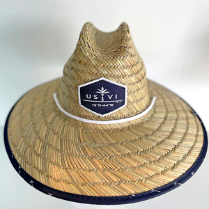 Burgee Co. Unisex Adult Lifeguard Hat - Navy Coconut Palm