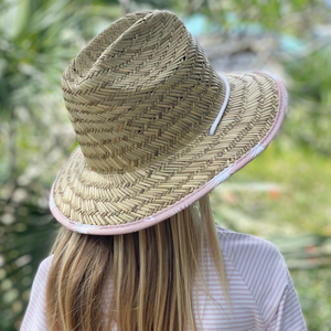 Burgee Co. Youth Lifeguard Hat - Pink Tyre Palm